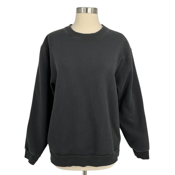 Lululemon Sweatshirt Black Size 8 / 10 ? Athletic Long Sleeve Crew Neck Pullover - Picture 1 of 8